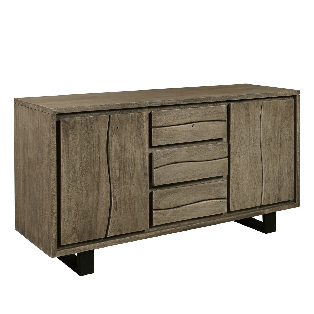 Live Edge Acacia Sideboard Accent & End Tables| Hooker