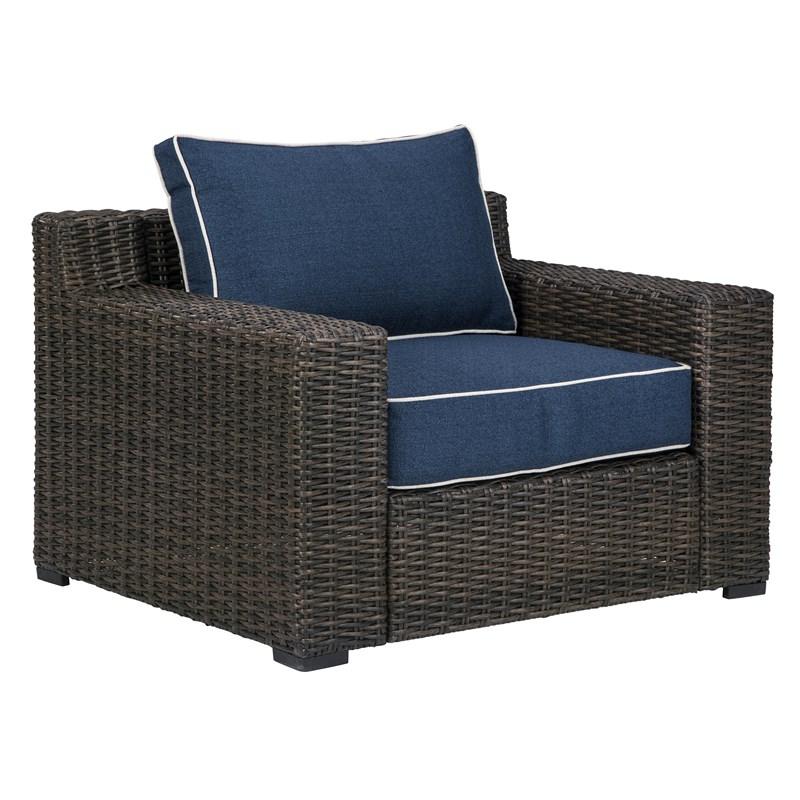 LOUNGE CHAIR W/CUSHION (1/CN) Outdoor Chairs| Ashley Homestore
