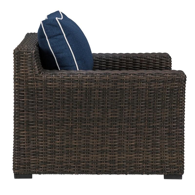 LOUNGE CHAIR W/CUSHION (1/CN) Outdoor Chairs| Ashley Homestore