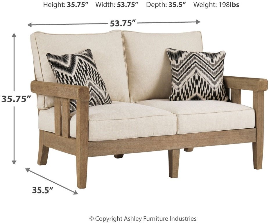 Loveseat w/Cushion Outdoor Loveseats & Sofas| Ashley Homestore