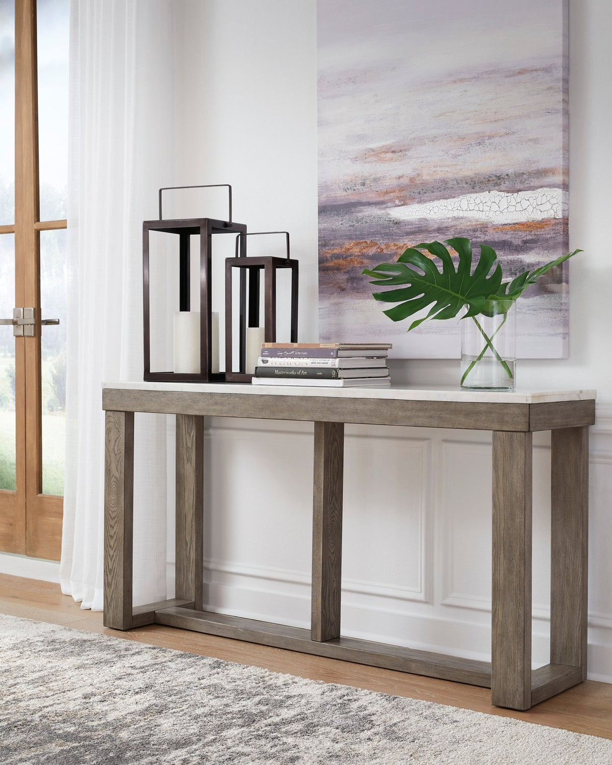 Loyaska Sofa Table Sofa Tables| Ashley Homestore
