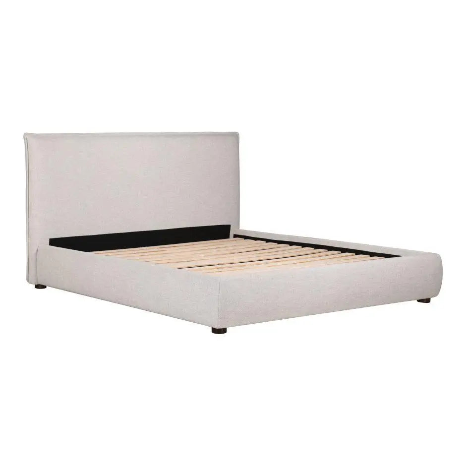 Luzon Queen Bed Light Grey Beds| Moe's Home
