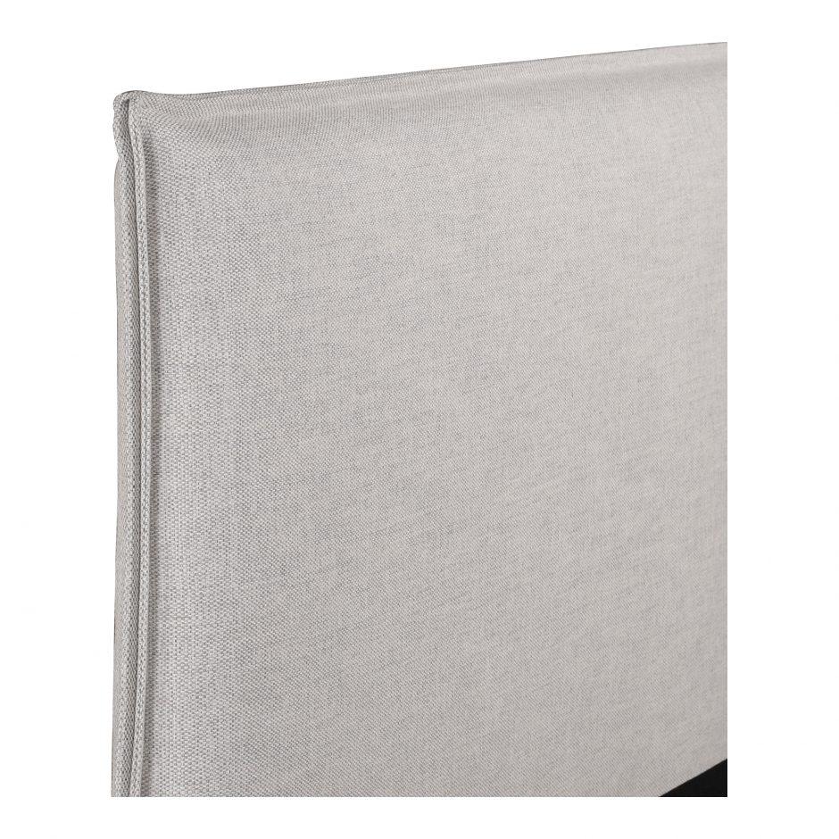 Luzon Queen Bed Light Grey Beds| Moe's Home
