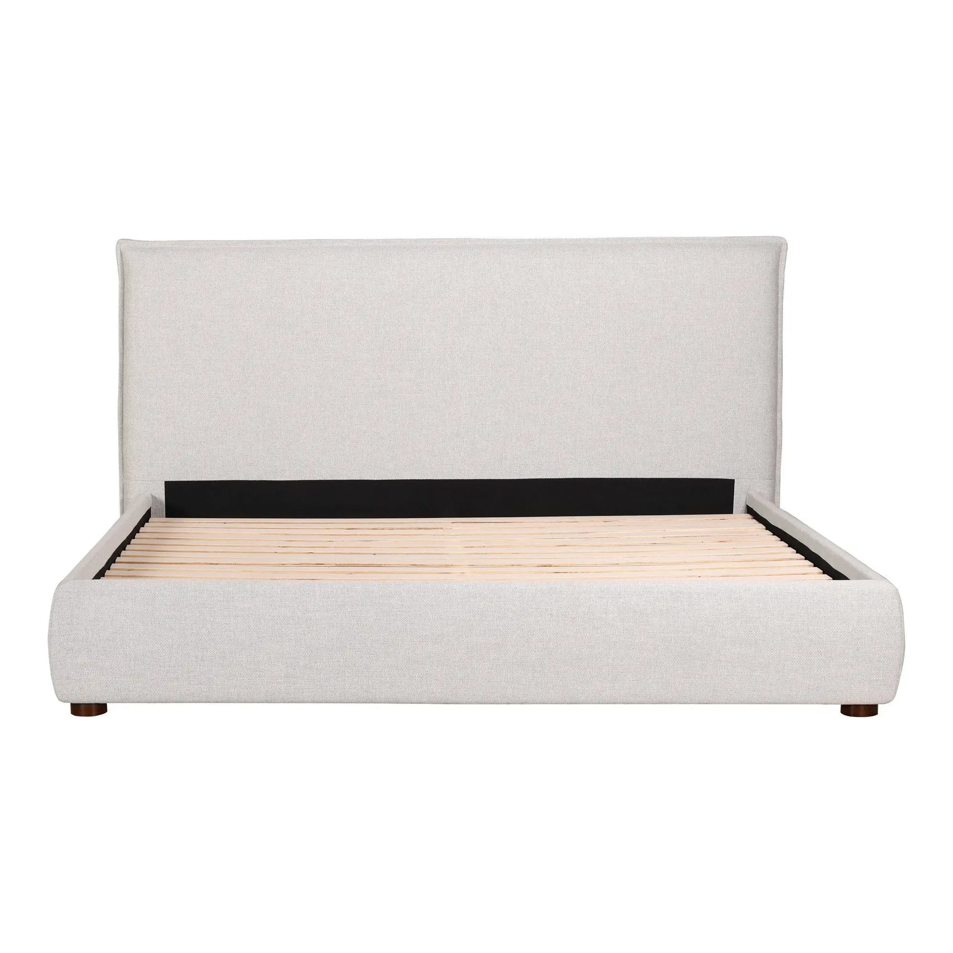 Luzon Queen Bed Light Grey Beds| Moe's Home