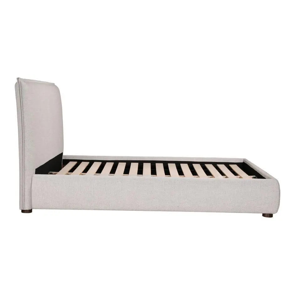 Luzon Queen Bed Light Grey Beds| Moe's Home