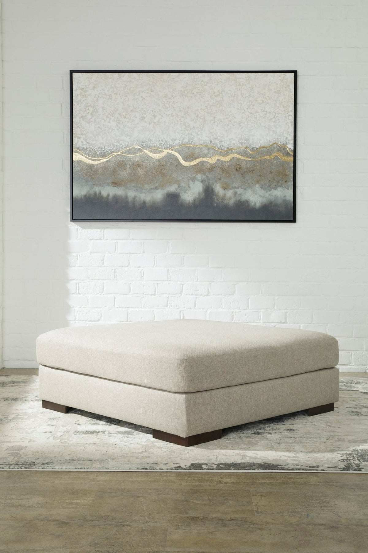 Lyndeboro Oversized Accent Ottoman Ottomans| Ashley Homestore