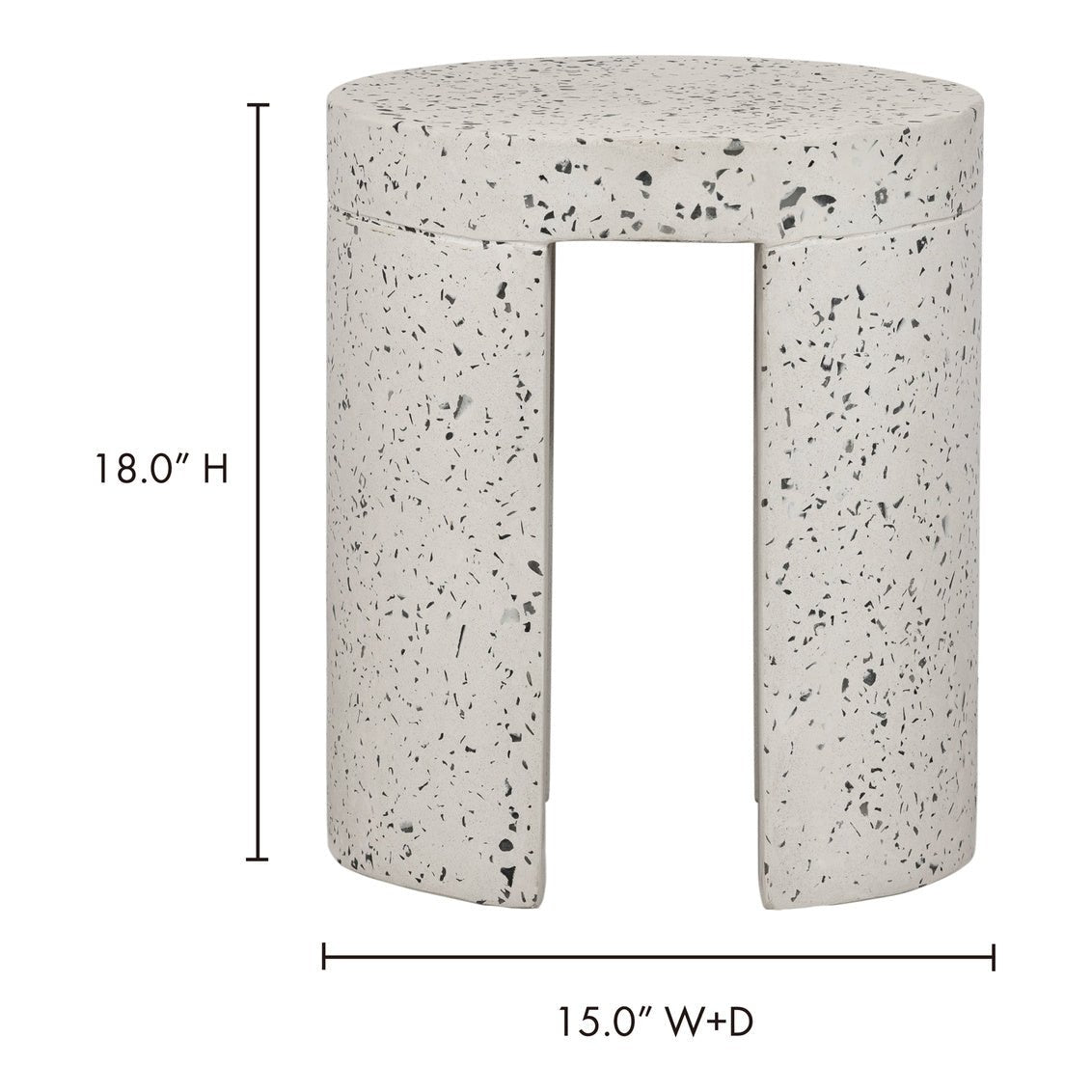 Lyon Outdoor Stool Outdoor Living| Moe's Home