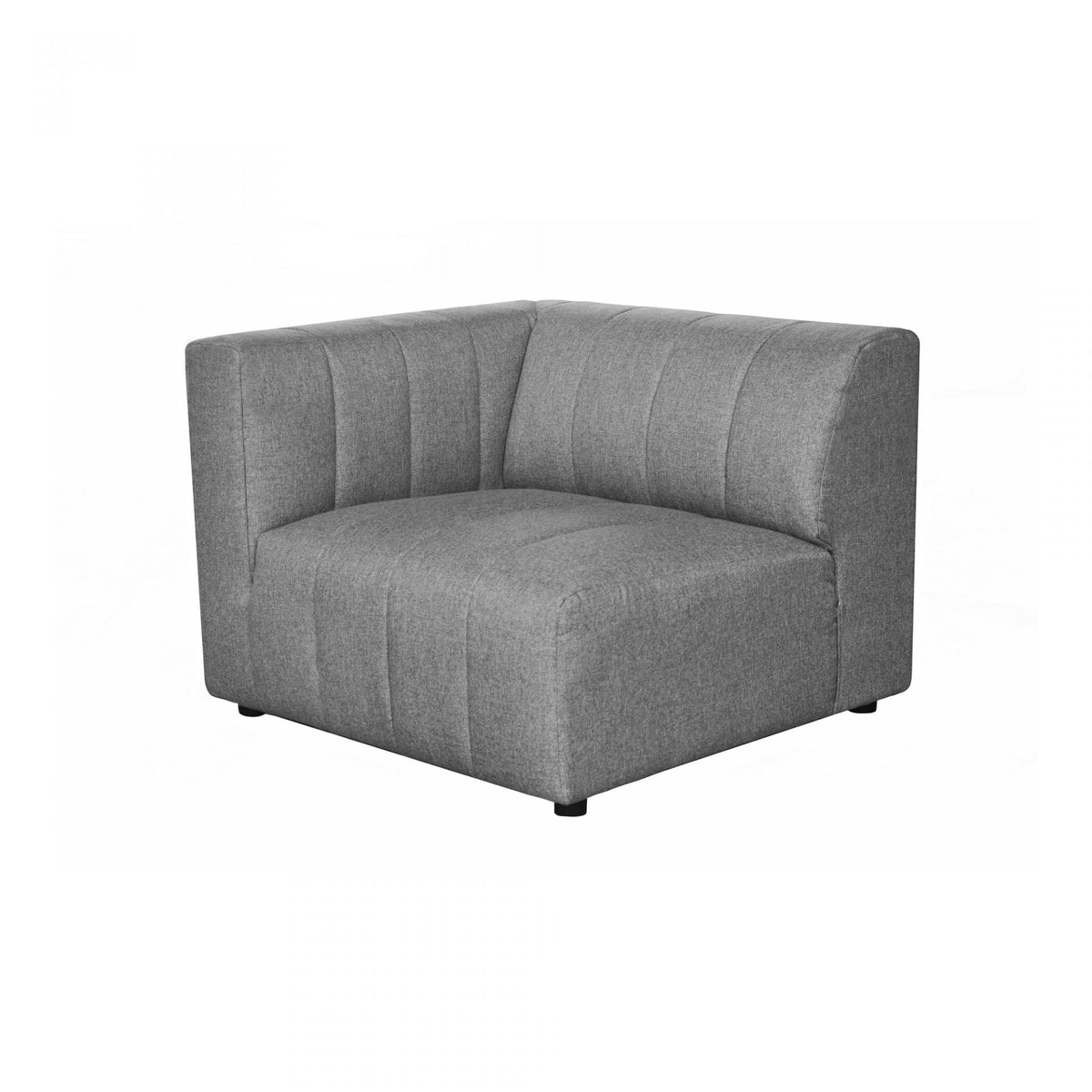 Lyric Arm Chair Left Grey Sectionals| Moe's Home