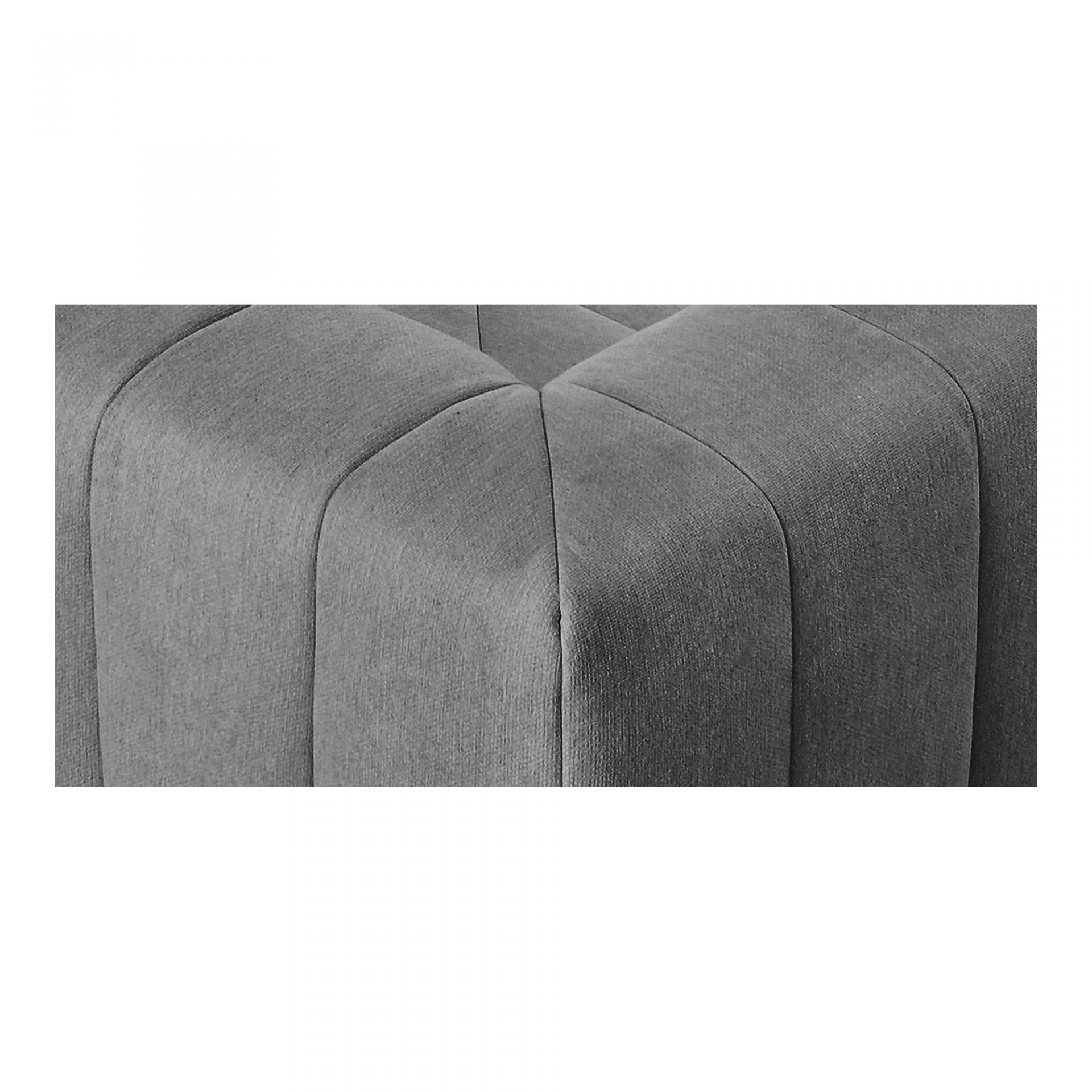 Lyric Arm Chair Right Grey Sectionals| Moe's Home