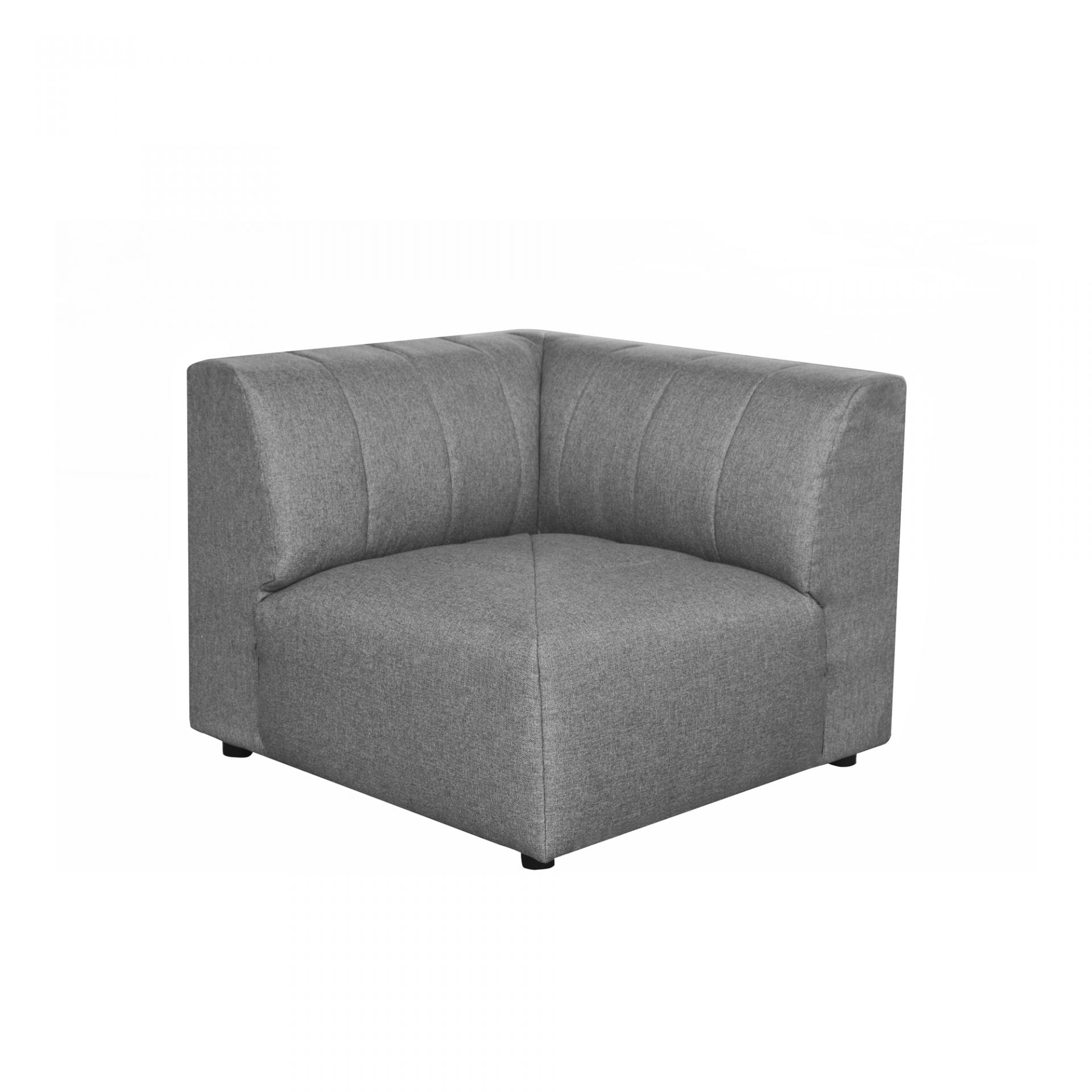 Lyric Corner Chair Grey Sectionals| Moe's Home