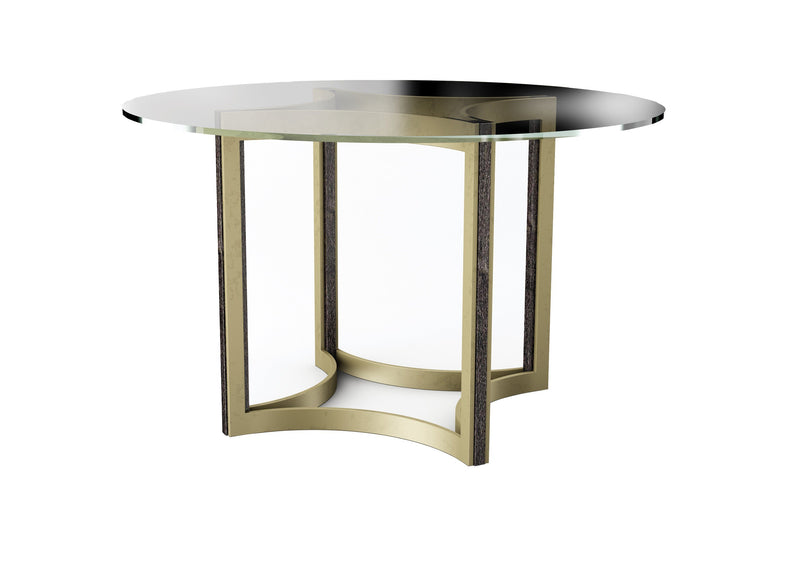 Modern Artisan Remix - Remix Glass Top Table 48" - Al Rugaib Furniture (4576444055648)