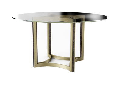 Modern Artisan Remix - Remix Glass Top Table 54" - Al Rugaib Furniture (4576444383328)