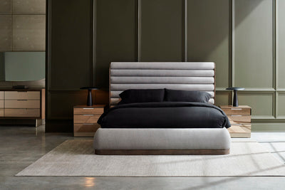 La Moda - Upholstered Panel King Bed