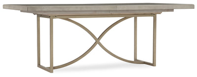 80in Rectangular Dining Table w/1-20in Leaf - Al Rugaib Furniture (4688801595488)
