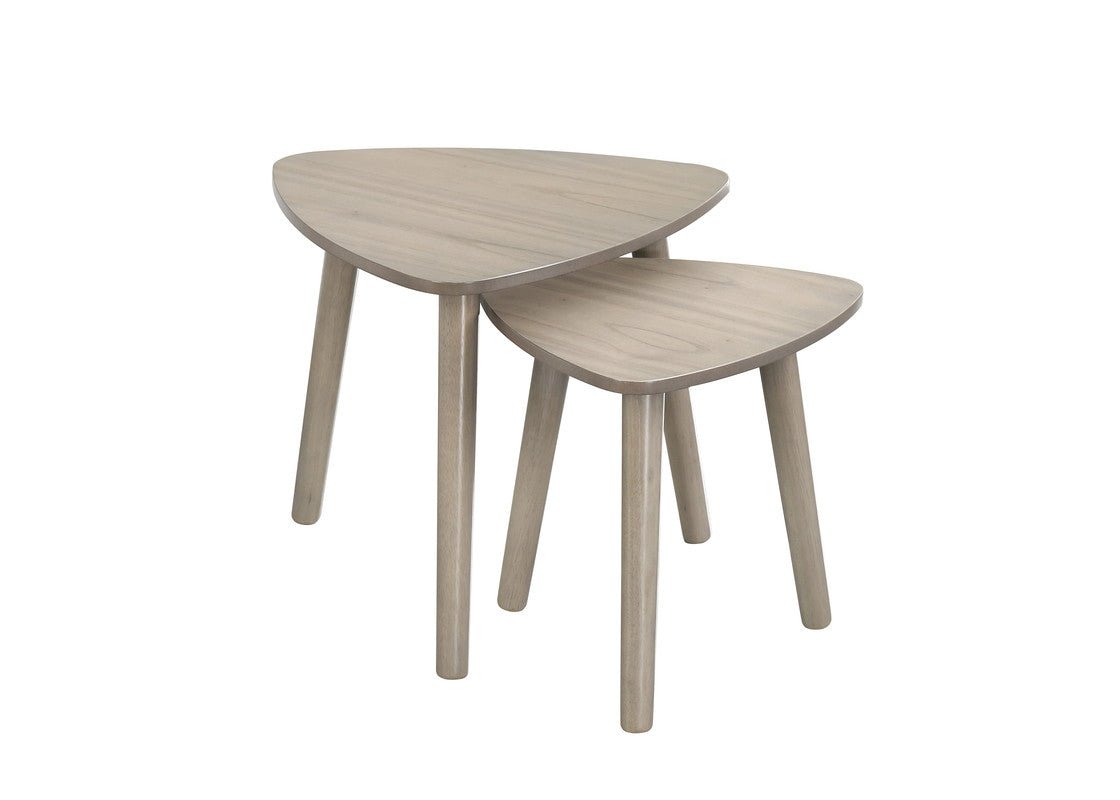 Megan grey wash nesting table (set of 2 ) Table Sets| Roots Furniture