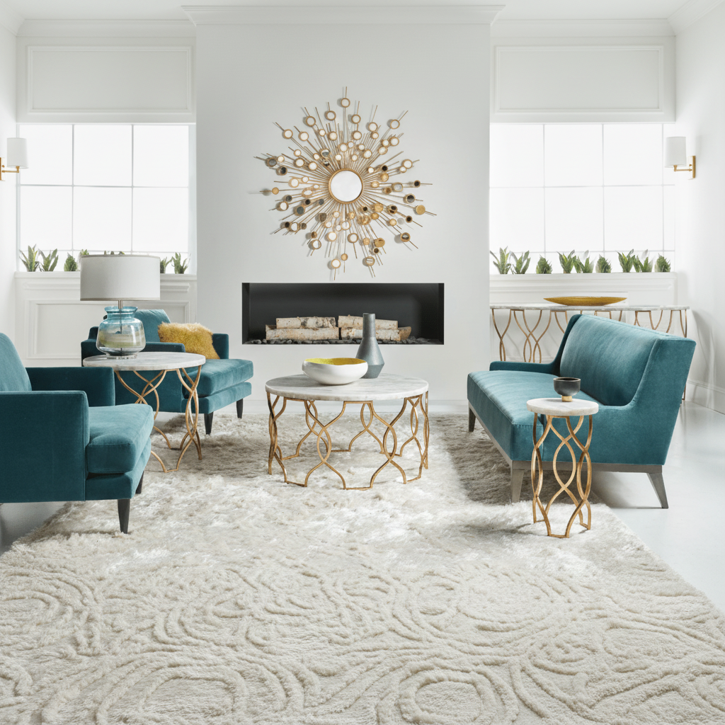 Melange Corrina Sofa Table Coffee Tables| Hooker