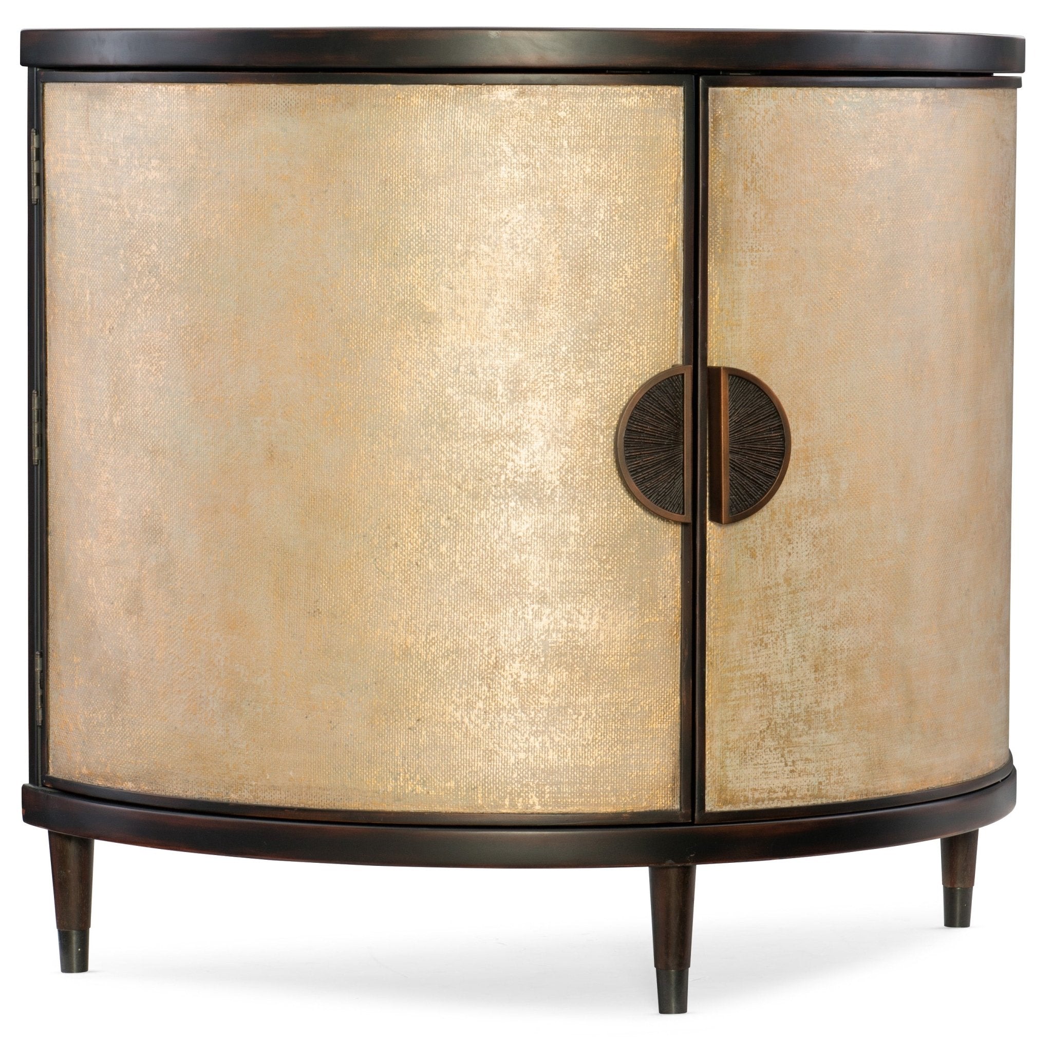 Melange Em Demilune Accent Chest Cabinets & Chests| Hooker