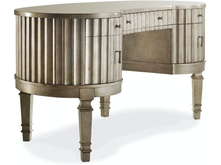 Melange Fluted Kidney Desk Office Desks| Hooker