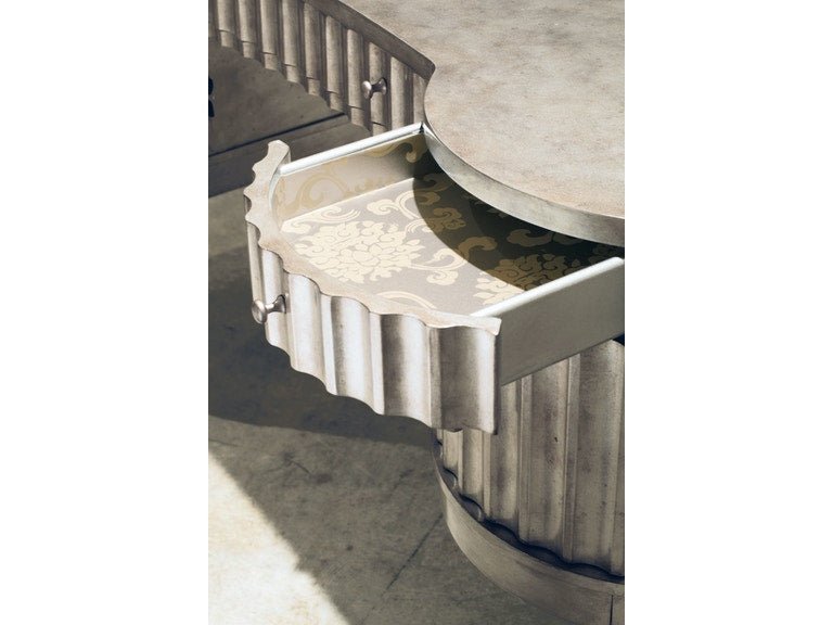 Melange Fluted Kidney Desk Office Desks| Hooker