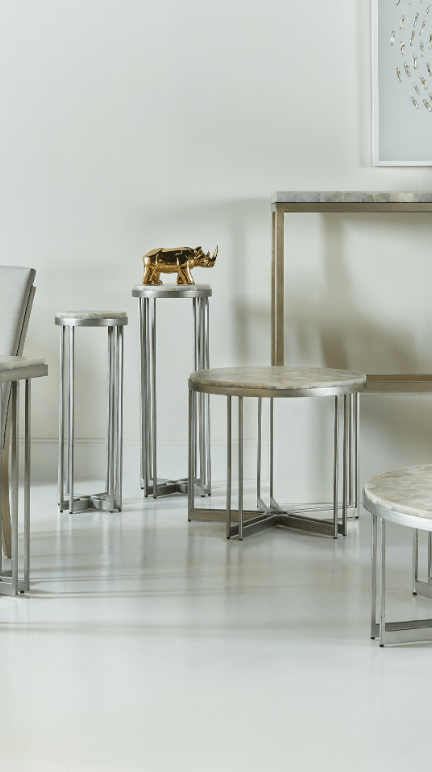 Melange Marin 36in Accent End Table Accent & End Tables| Hooker