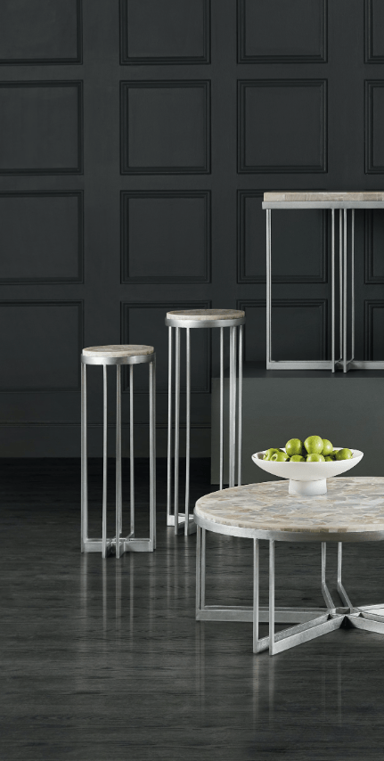 Melange Marin 36in Accent End Table Accent & End Tables| Hooker