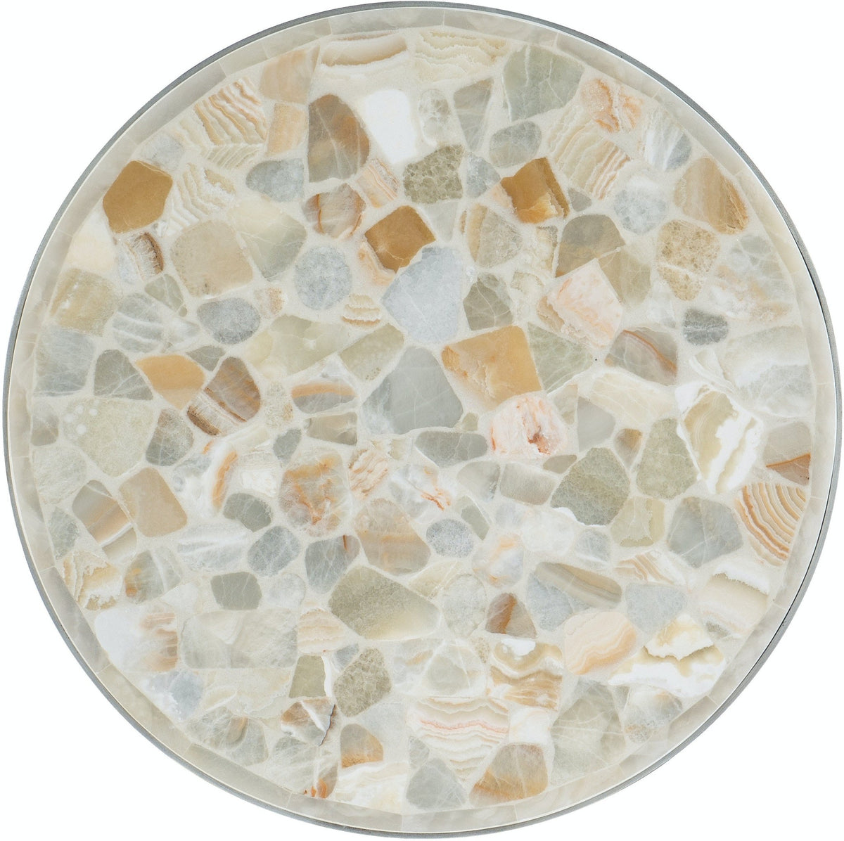 Melange Marin Round Lamp Table Accent & End Tables| Hooker