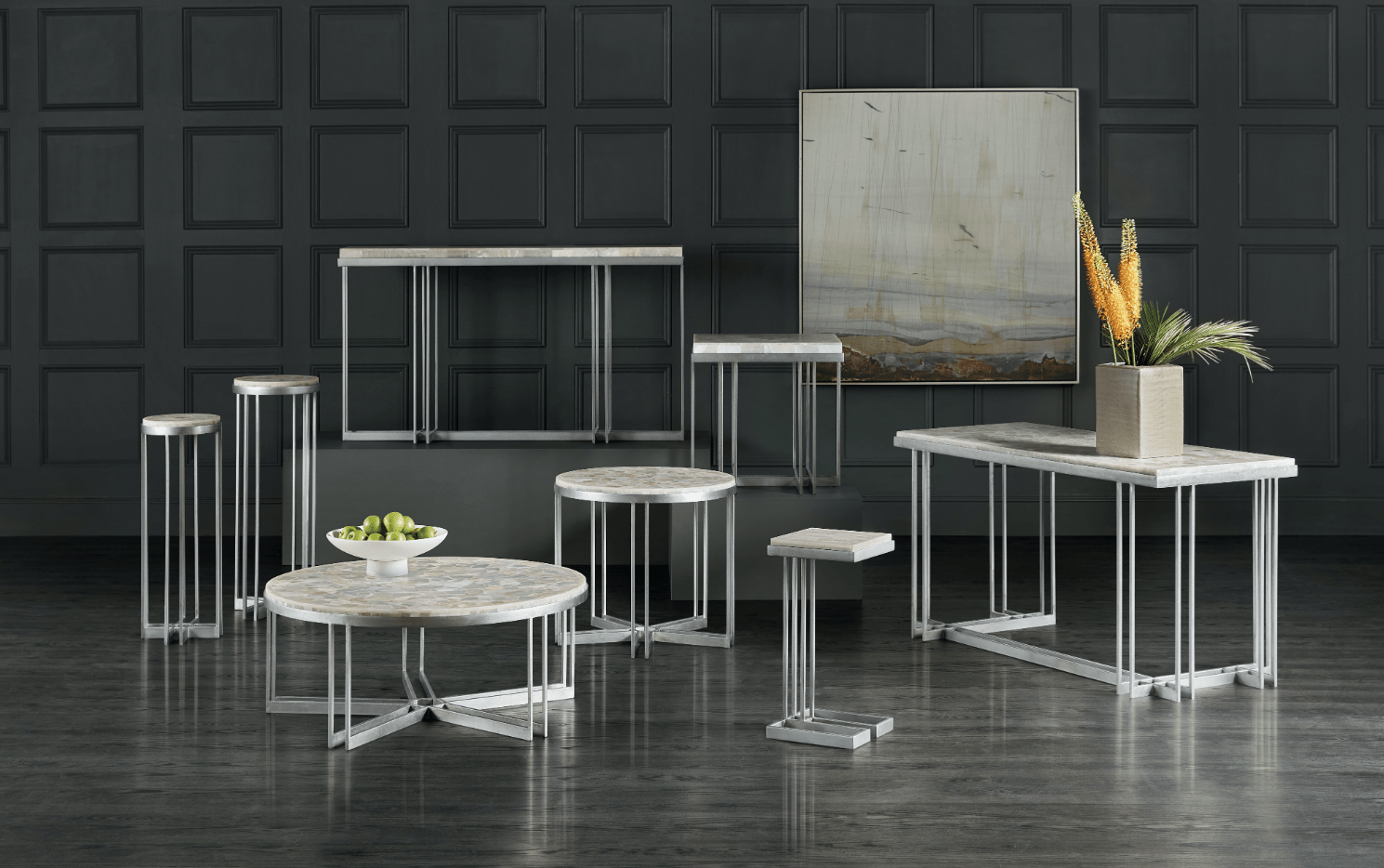 Melange Marin Writing Desk Office Desks| Hooker