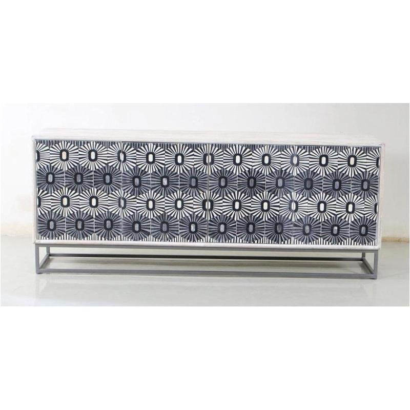 Melange Whitmore Four Door Credenza Consoles & Sideboards| Hooker