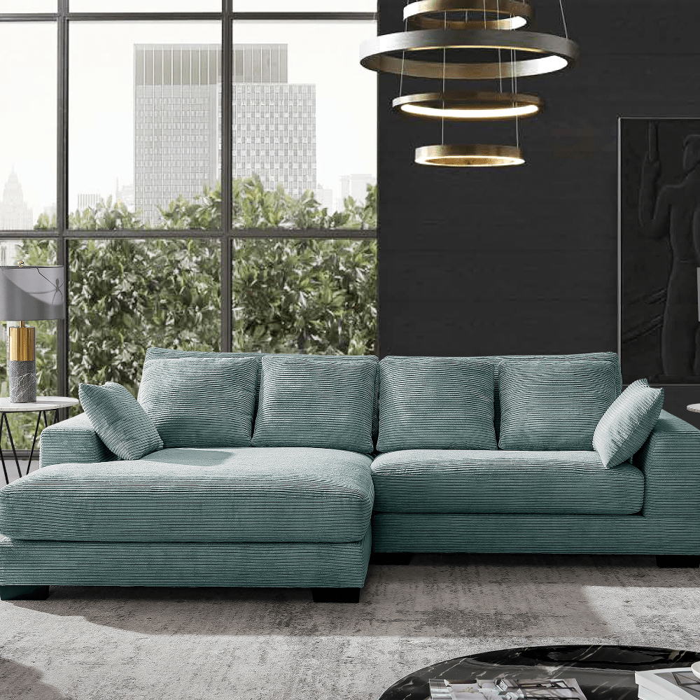 Mintro Sectional Sofa Ottomans| Roots Furniture
