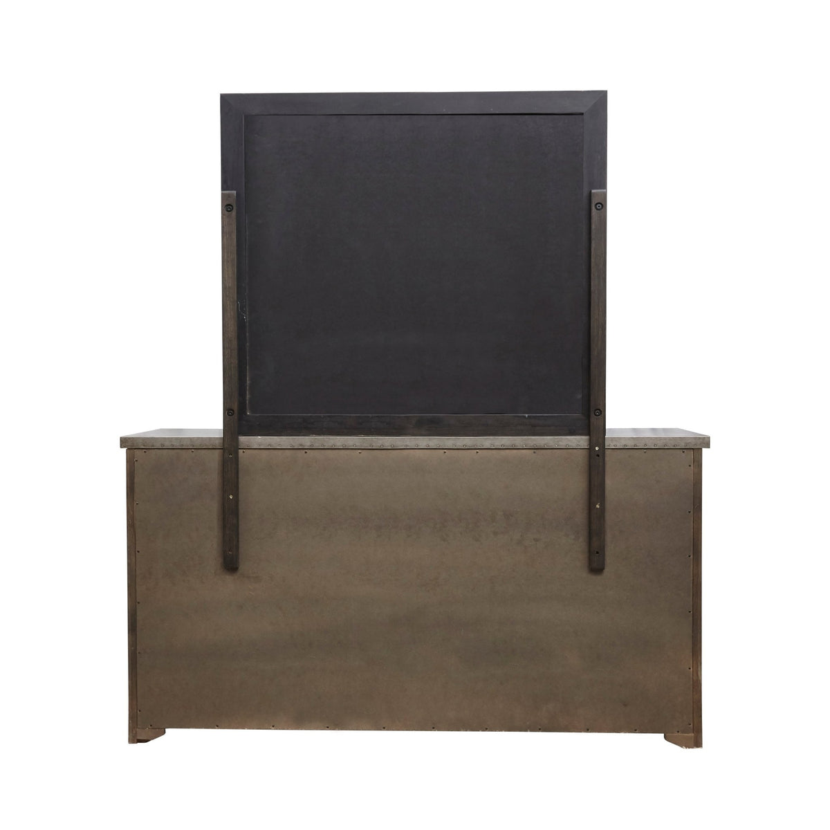 Mirror - Dk Oak Mirrors| Hooker