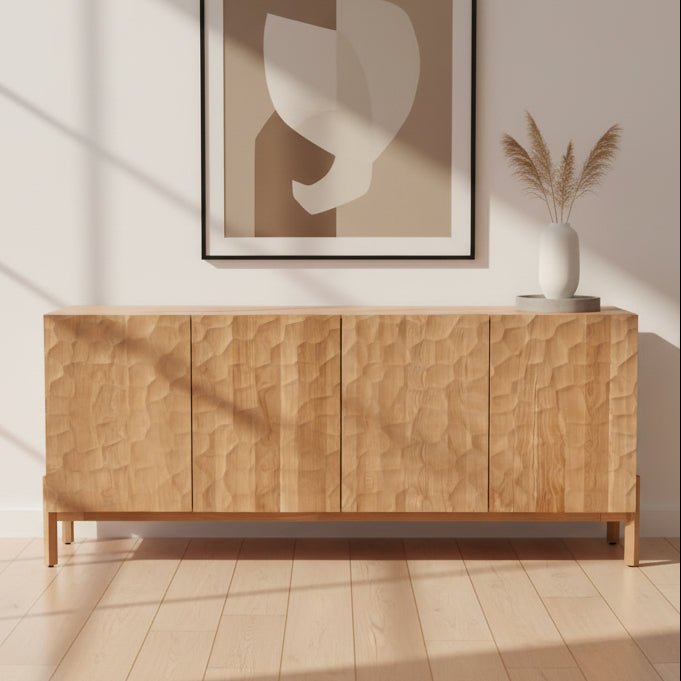 Misaki Oak Sideboard Natural Consoles & Sideboards| Moe's Home