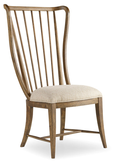 Tall Spindle Side Chair - 2 per carton/price ea - Al Rugaib Furniture (4688704110688)