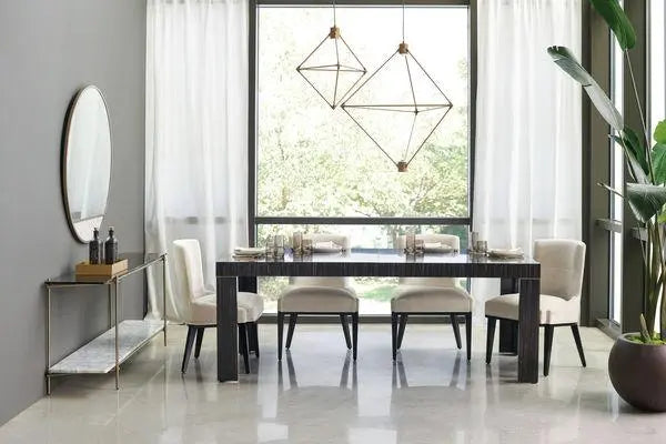 Modern Edge - Round Dining Table Dining Tables| Caracole