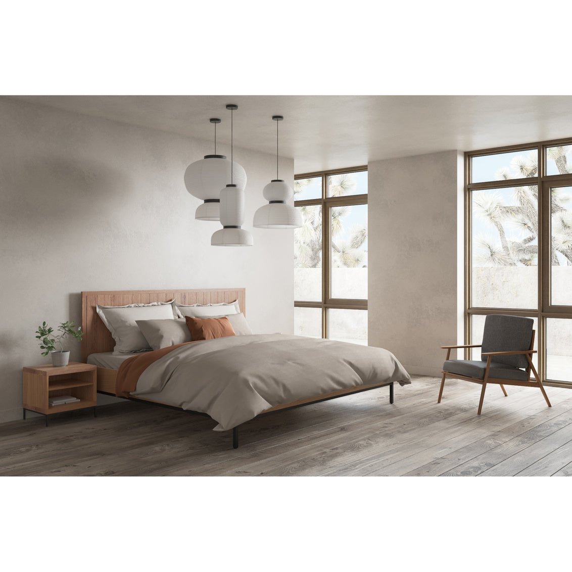Montego Open Nightstand Nightstands| Moe's Home