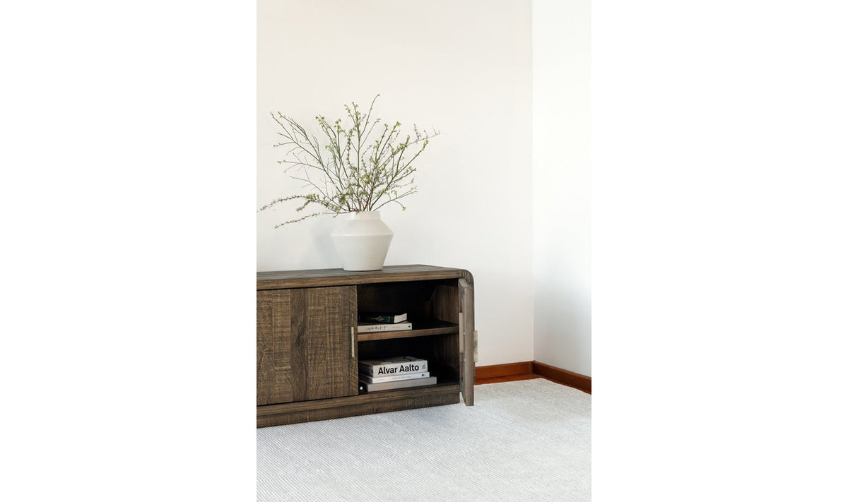 Monterey Media Cabinet Aged Brown TV Units| Moe's Home