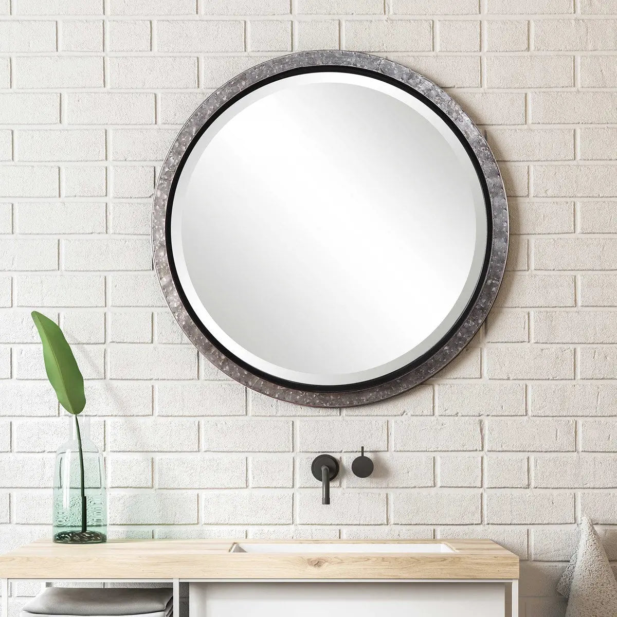 Moriah Round Mirror Mirrors| Uttermost
