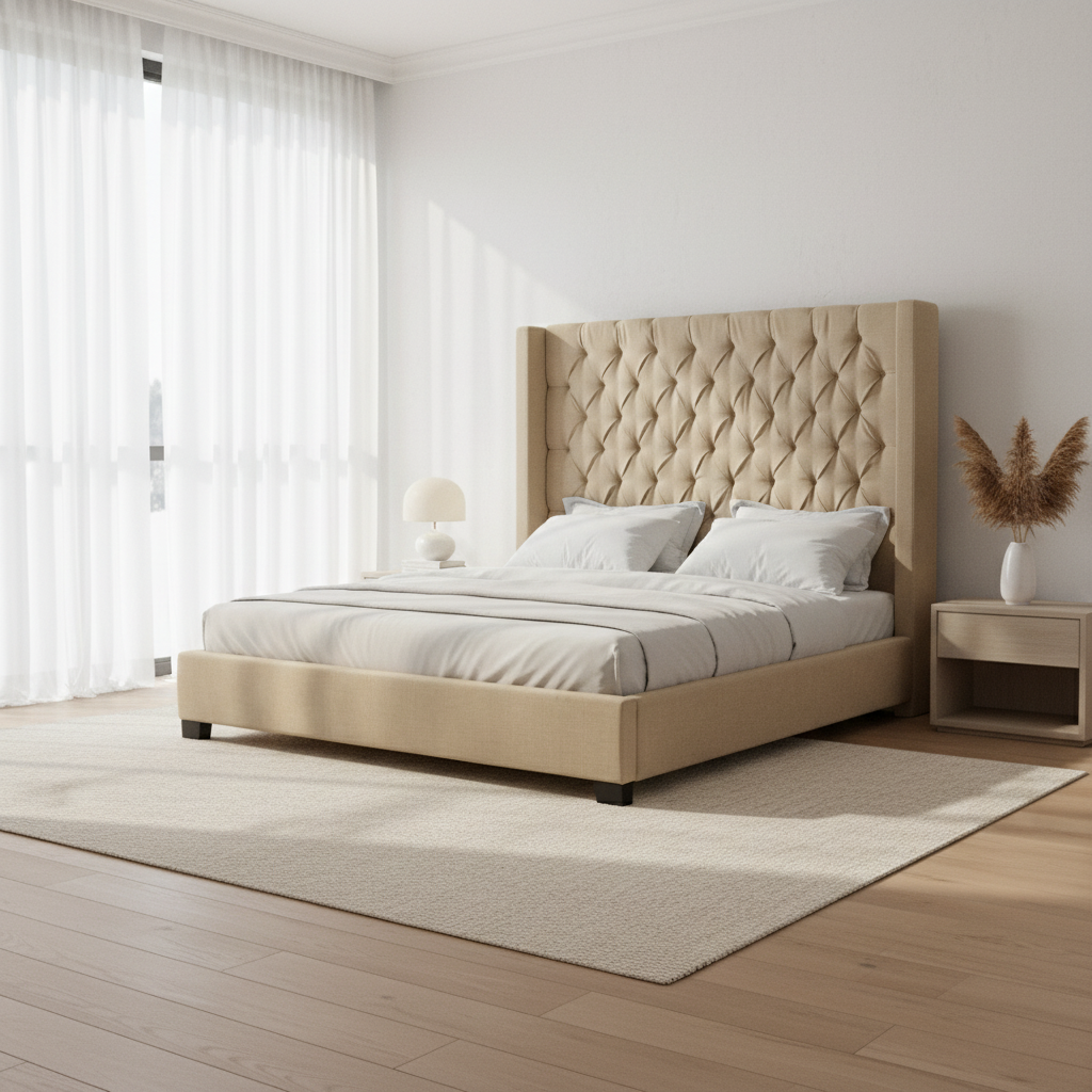Morrow Natural King Bed Beds| Roots Furniture
