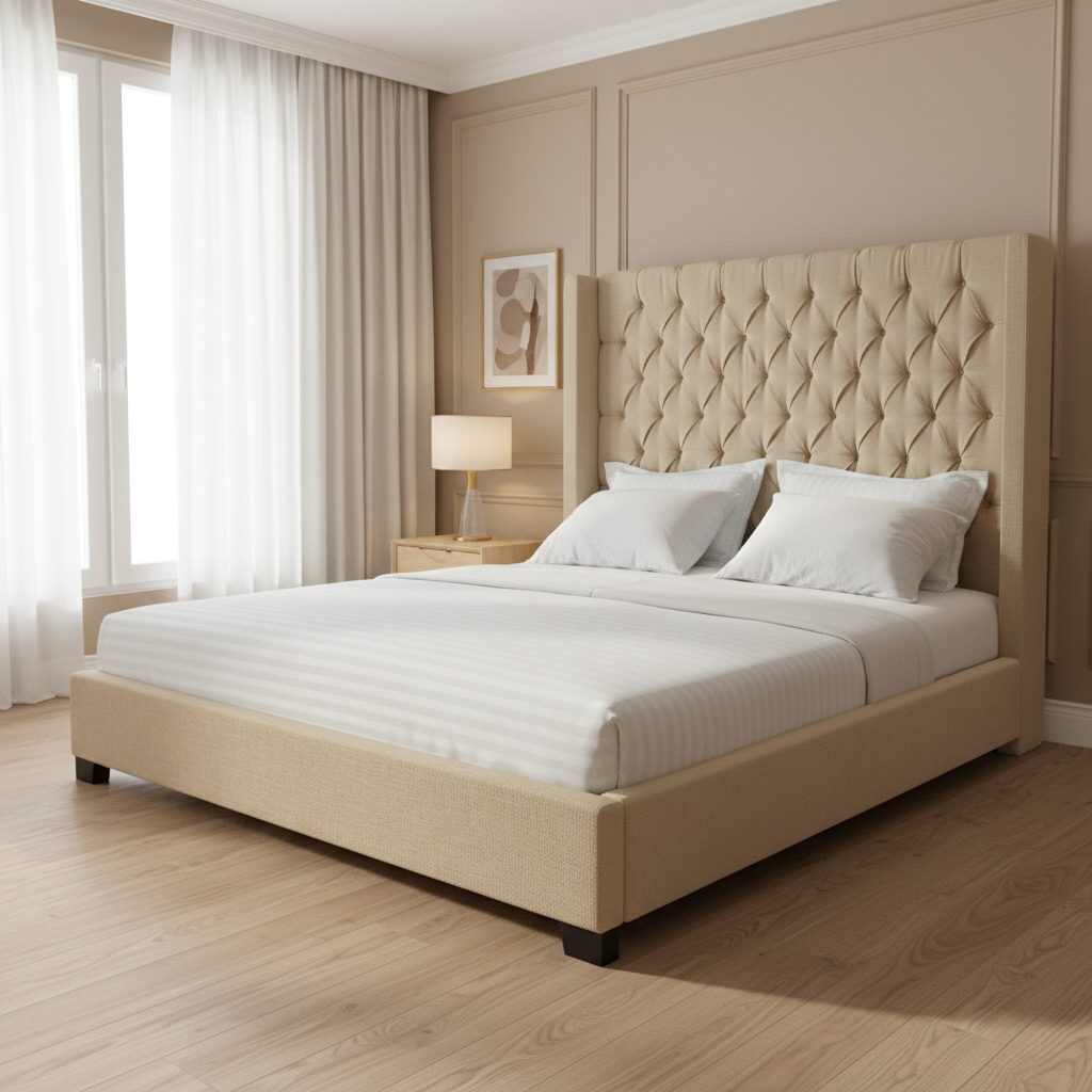 Morrow Natural Queen Bed Beds| Roots Furniture