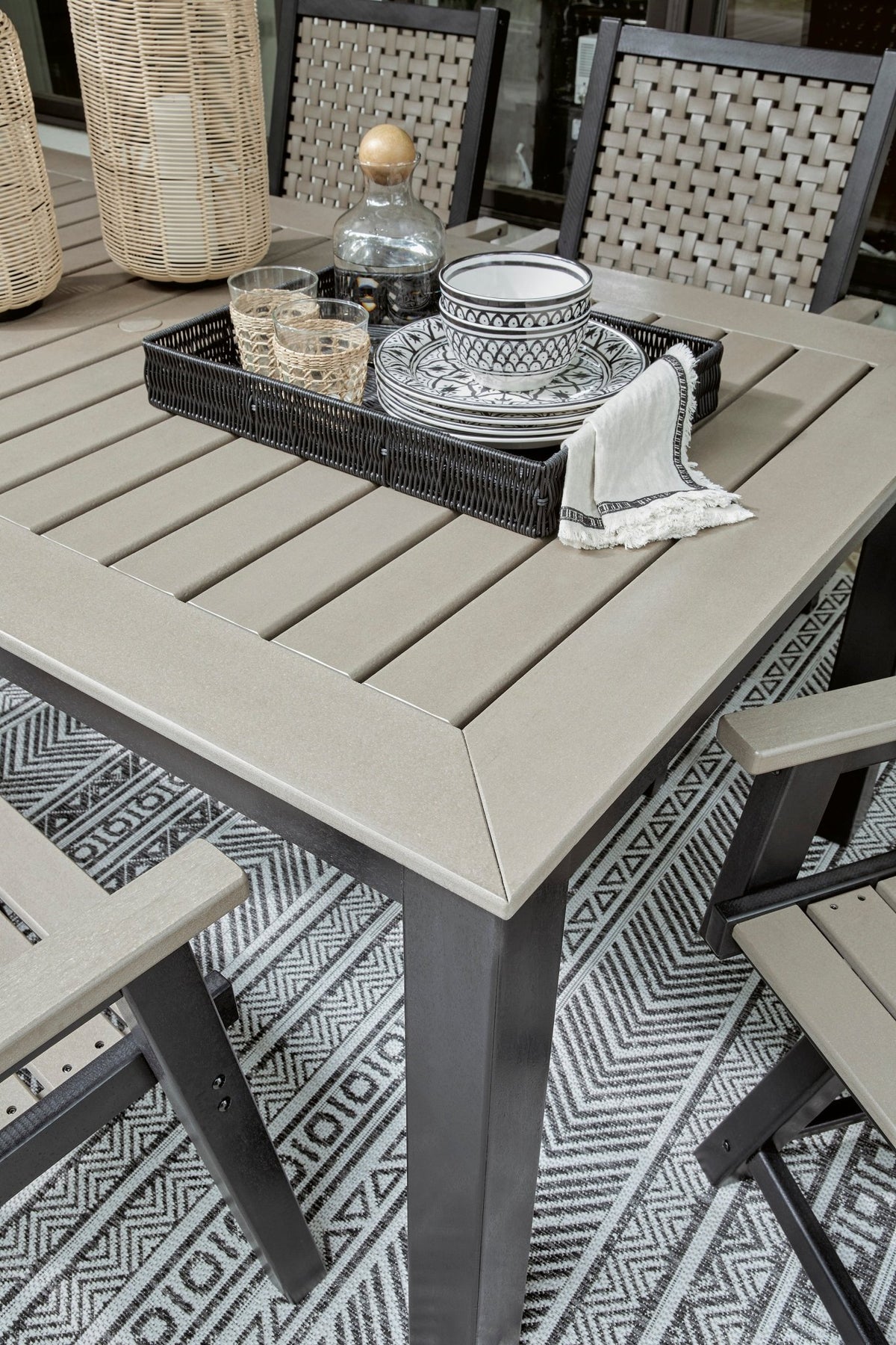 Mount Valley Outdoor Dining Table Outdoor Tables| Ashley Homestore