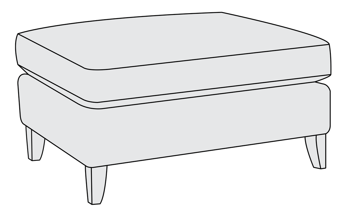 Bernhardt Addison Ottoman - B1481A (6624921616480)