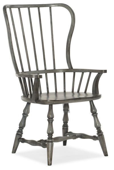 Spindle Back Arm Chair - 2 per carton/price ea - Al Rugaib Furniture (4688690511968)