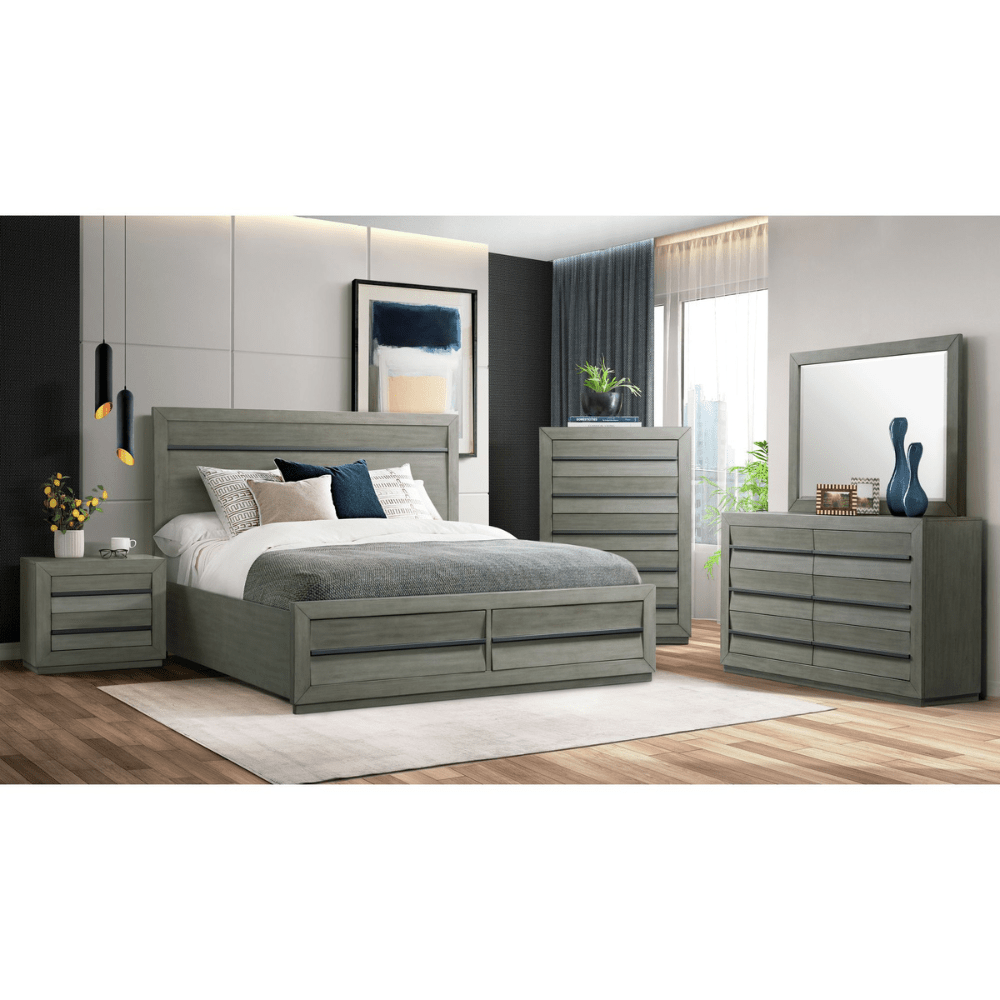 Nashville Grey Bed Beds| Roots Furniture