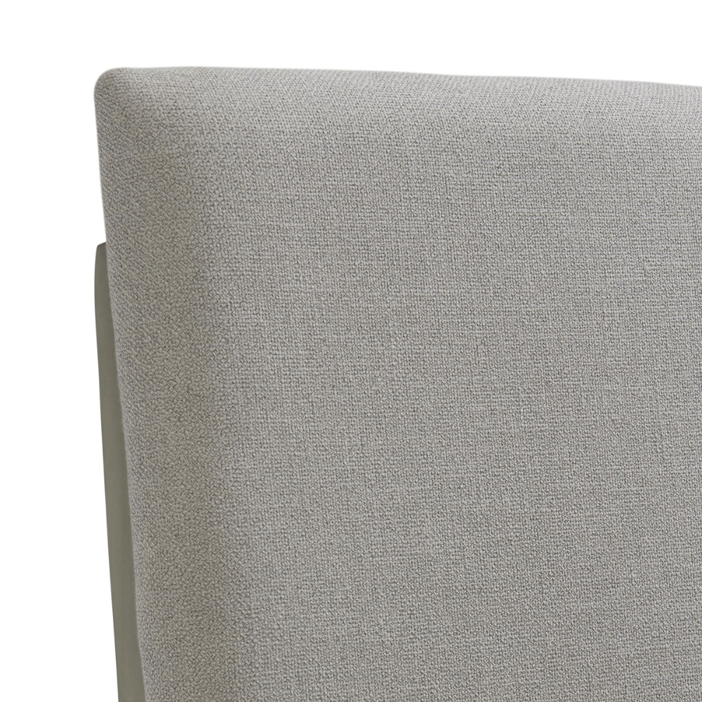 Nashville Grey Dining Table Fabric Ladder Back Side Chair Dining Chairs| Roots Furniture