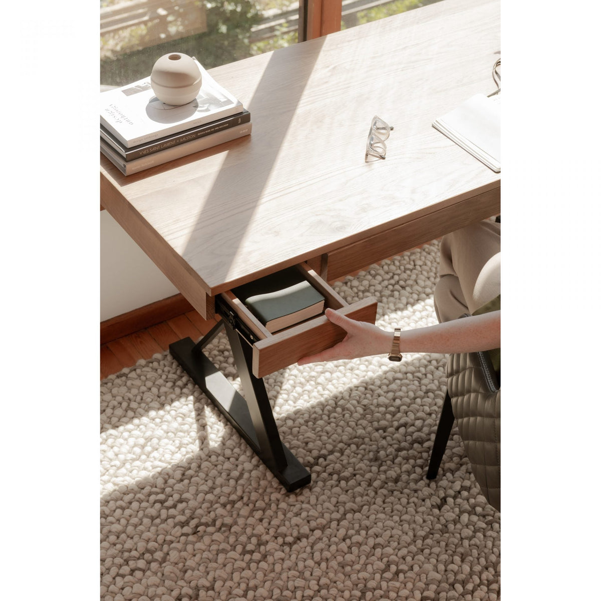 **Naturalist Planter Small Warm Grey Table Decors| Moe's Home