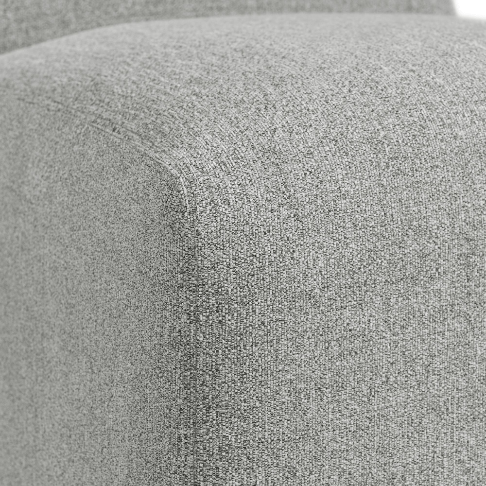 Nero Dining Side Chair (2 per carton) W/Grey Fabric Dining Chairs| Roots Furniture