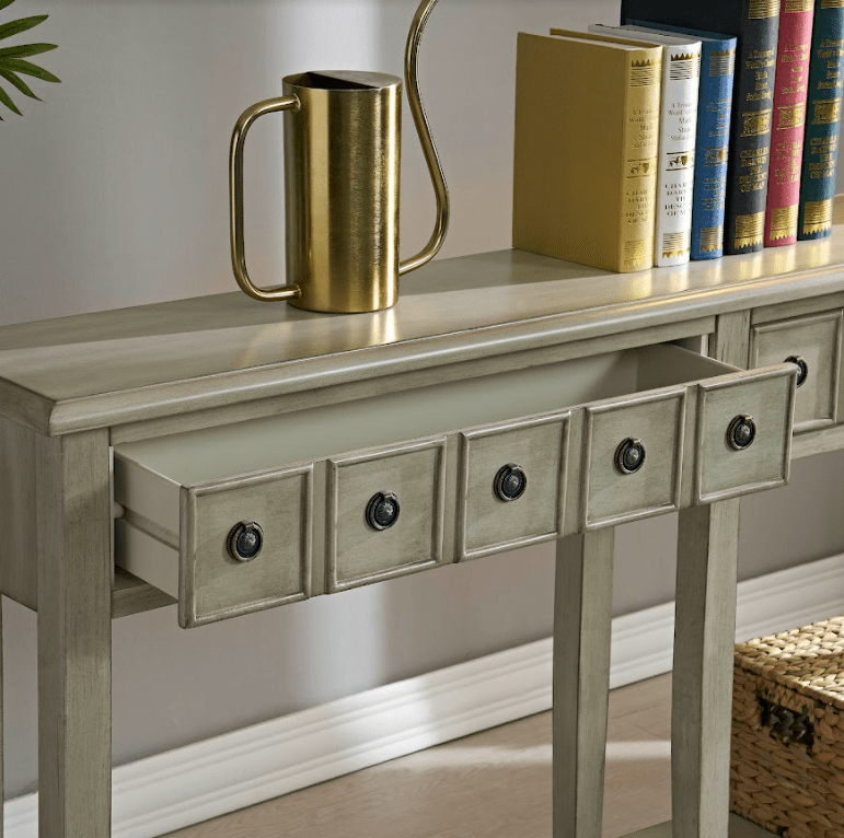 Newcastle Antique White Console Consoles & Sideboards| Crestview