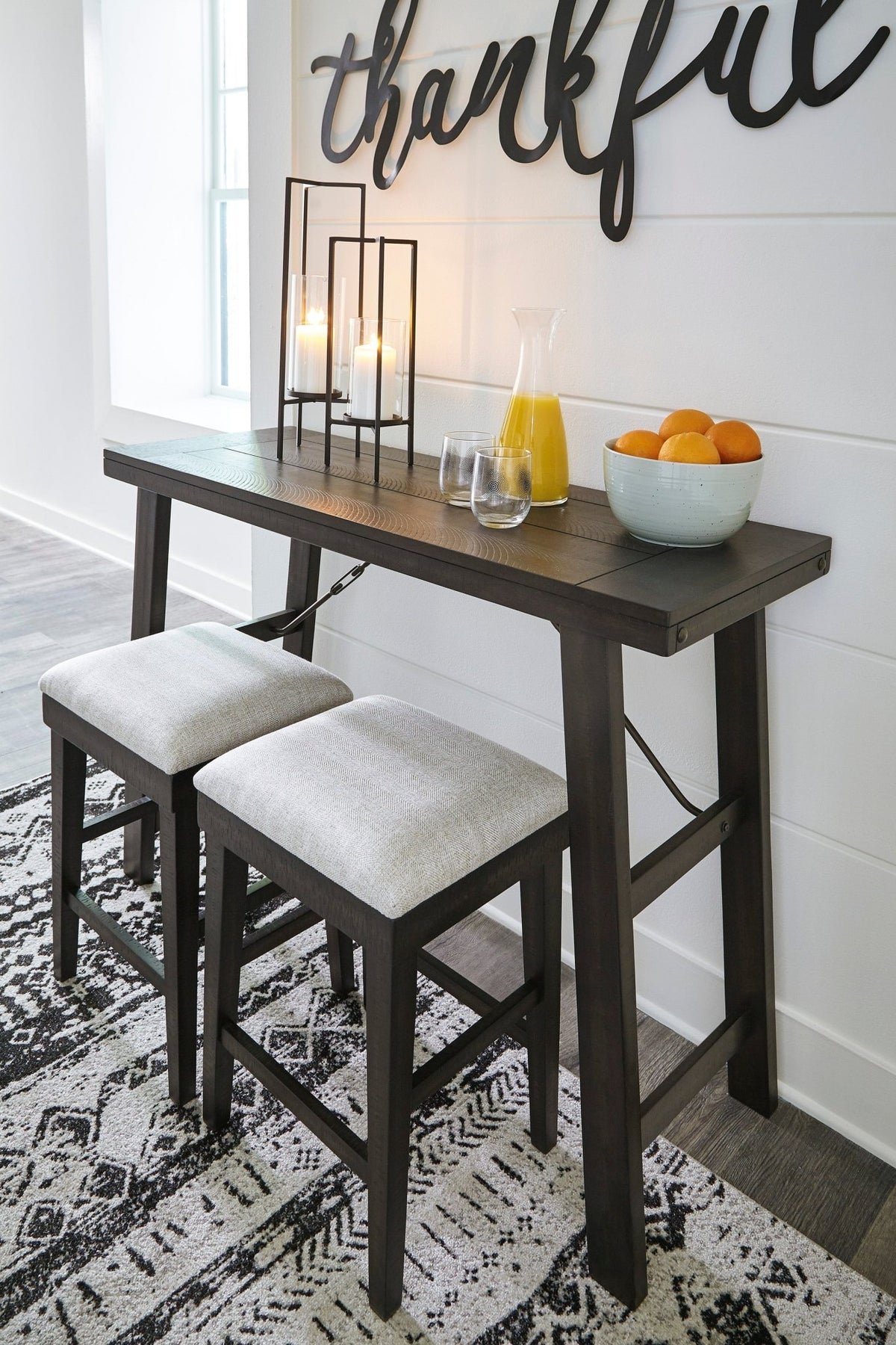 Noorbrook Counter Height Dining Table and Bar Stools (Set of 3) Stools| Ashley Homestore