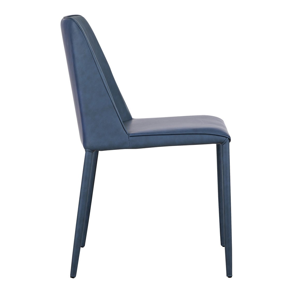 Nora Dining Chair Ocean Cavern Grey Vegan Leather-M2 Dining Chairs| Moe's Home