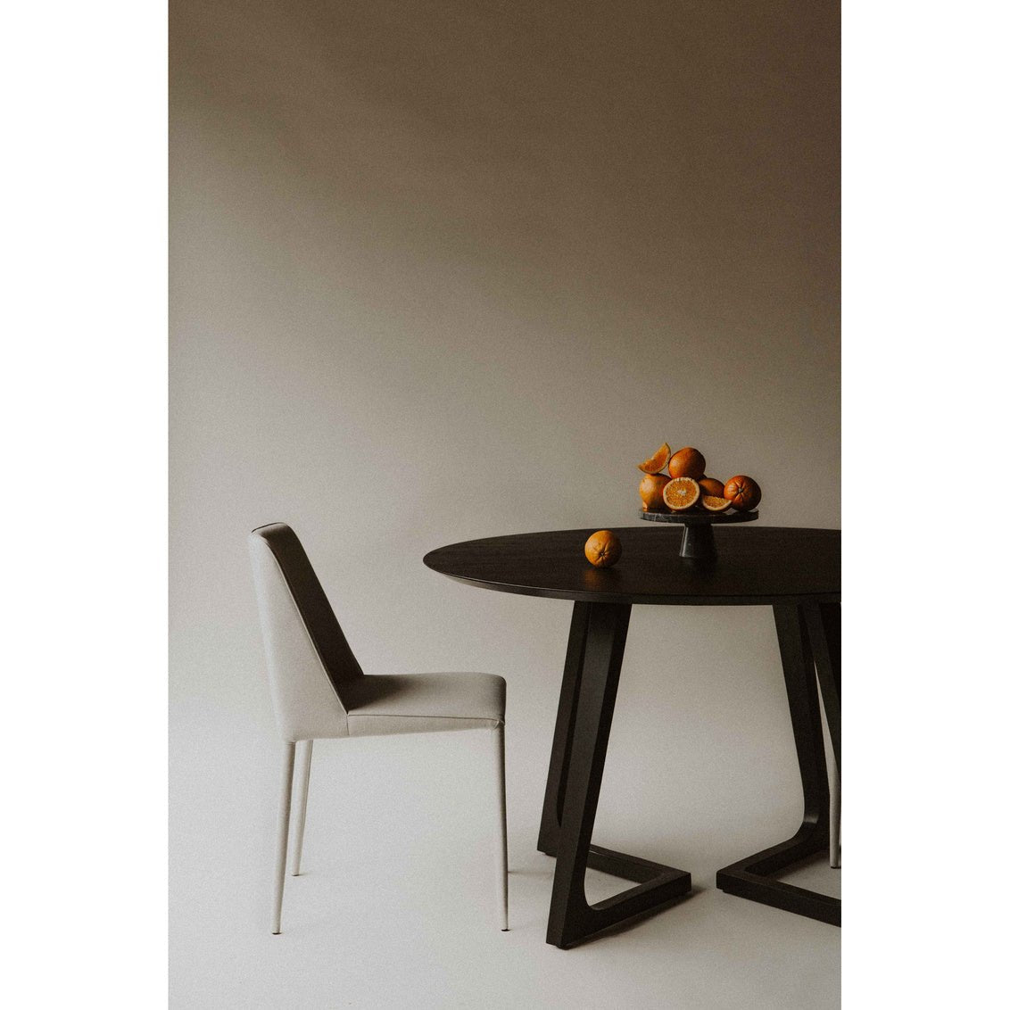Nora Fabric Dining Chair Light Grey-M2 Dining Chairs| Moe's Home