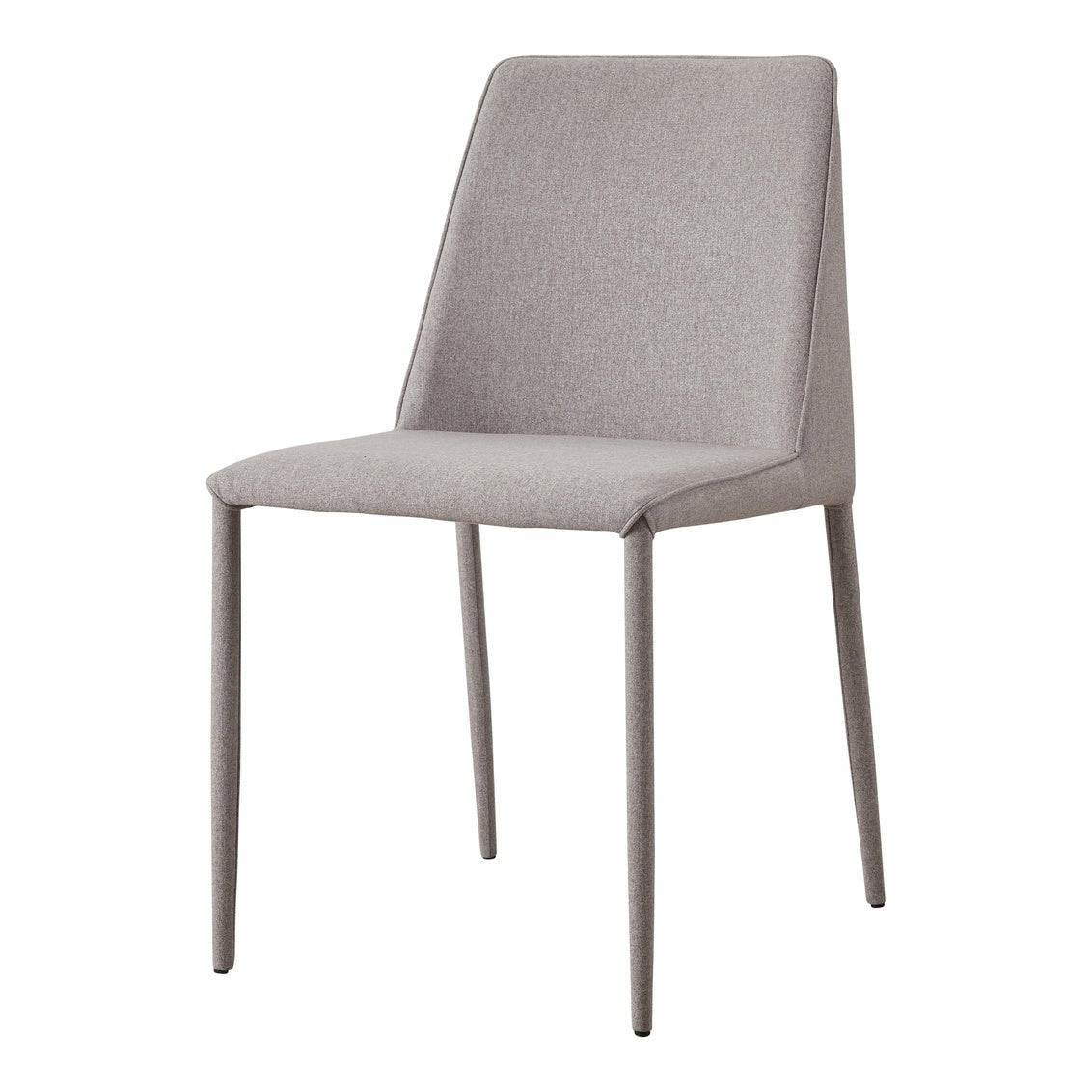 Nora Fabric Dining Chair Light Grey-M2 Dining Chairs| Moe's Home